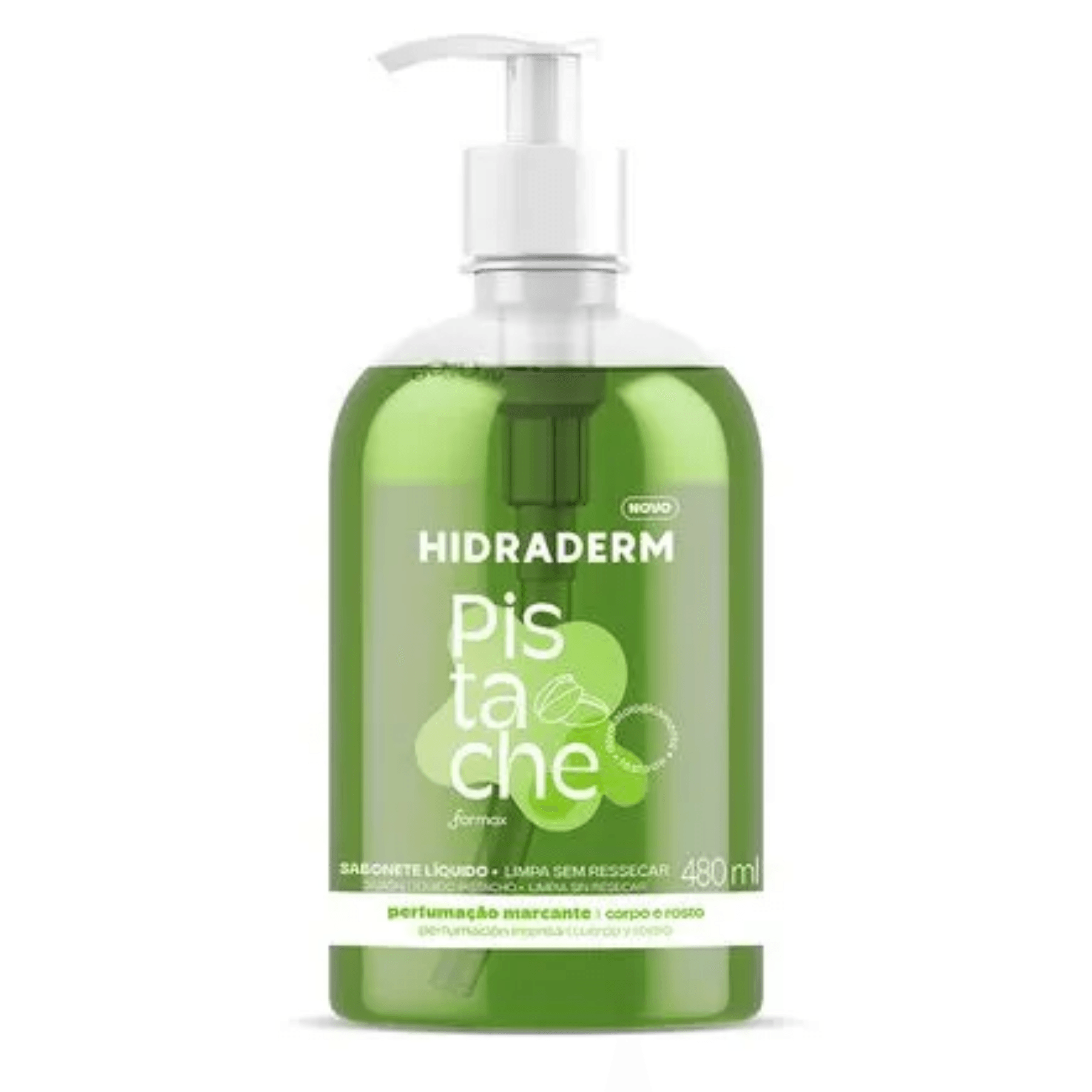 Sabonete Líquido Hidraderm Pistache 480ml